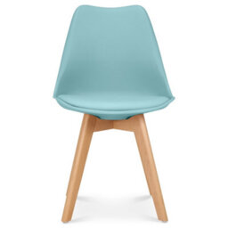 Bravich Rocco Tulip Dining Chair - Duck Egg Blue - Set Of 2 - thumbnail 5