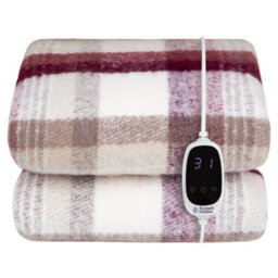 Russell Hobbs Electric Blanket 120W Heated Throw Tartan 9 Heat Settings With 2 Year Guarantee Rhht1006Tar - thumbnail 1