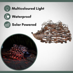 Smart Garden Solar Hedgehog Silhouette Light Garden Light Figure Ornament Colour - thumbnail 6