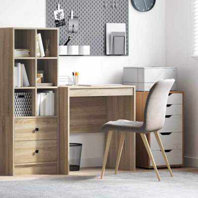 Walplus Desk Sonoma Oak 70 X 50 X 76 Cm Engineered Wood - image 1