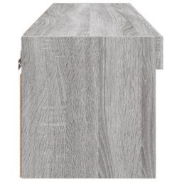 Walplus Tv Cabinet With Led Lights Grey Sonoma 80X30X30 Cm - thumbnail 9