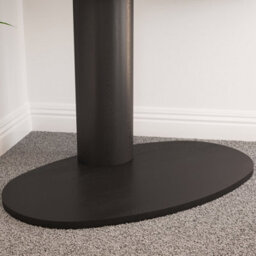 "Avf Chepstow Wooden Column Tv Stand, For Tvs 32-65"" - Black" - thumbnail 7