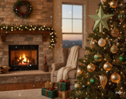 Decoris Rosemary Green Christmas Tree Topper Star Glitter Tree Decoration 19Cm - thumbnail 3