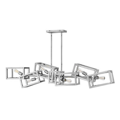 Luminosa Lighting Elstead Hinkley Fredrick Ramond Ensemble 6 Light Pendant Polished Nickel - image 1