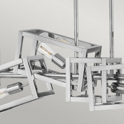 Luminosa Lighting Elstead Hinkley Fredrick Ramond Ensemble 6 Light Pendant Polished Nickel - thumbnail 3
