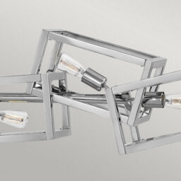 Luminosa Lighting Elstead Hinkley Fredrick Ramond Ensemble 6 Light Pendant Polished Nickel - thumbnail 2