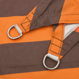 Walplus Sun Shade Sail Orange And Brown 4 X 5 X 6.4 M - thumbnail 5