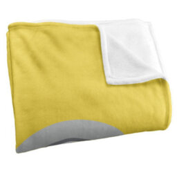 Minions Face Bob Blanket White (One Size) - thumbnail 3