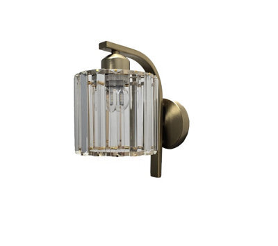 Wall Lights Retro Wall Lamp Bedside Lamp Modern Minimalist Gold Sconce - image 1