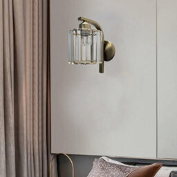 Wall Lights Retro Wall Lamp Bedside Lamp Modern Minimalist Gold Sconce - thumbnail 3