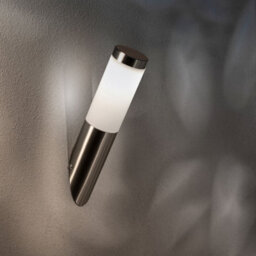 CGC Lighting Cgc Coze Stainless Steel Angled Solar Wall Lamp 4000K Natural White Led Light Ip44