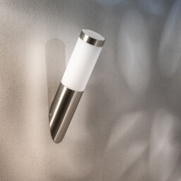 CGC Lighting Cgc Coze Stainless Steel Angled Solar Wall Lamp 4000K Natural White Led Light Ip44 - thumbnail 4