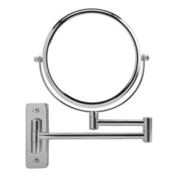 Showerdrape Lindos 3X Magnifying Chrome Extending Wall Mounted Shaving Mirror - thumbnail 3