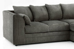 Alpha Designs Guild Logan Compact Corner Sofa Jumbo Cord Fabric - thumbnail 3