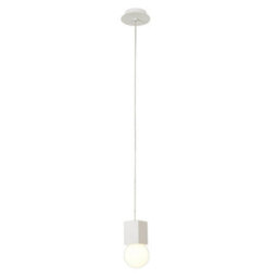 Luminosa Lighting Luminosa Galaxia Pendant Square, 1 Light E27, White / White Cement - thumbnail 3