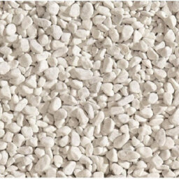 Charles Watson 9-12mm Polar White Marble Chippings Decorative Garden Stone Bulk Bag Approx. 850Kg - thumbnail 3