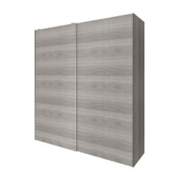 GoodHome Atomia Matt Grey Oak Effect Particle Board Wardrobe (H)2250mm (W)2000mm (D)655mm - thumbnail 2