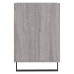 Berkfield Stylish Tv Cabinet Grey Sonoma 100X35X55 Cm Engineered Wood - thumbnail 7
