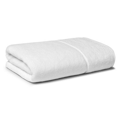 Panda London Panda Zero-Twist Bamboo Bath Sheet White