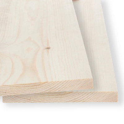 Arranwood 8X1 Inch Spruce Planed Timber (L)1500mm (W)194 (H)21mm Pack Of 2 - image 1