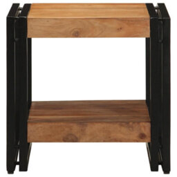 Berkfield Coffee Table 40X50X38 Cm Solid Wood Acacia - thumbnail 4