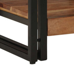 Berkfield Coffee Table 40X50X38 Cm Solid Wood Acacia - thumbnail 8