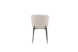 Set Of 2 Modesto Beige Boucle Dining Chairs  - D54Xw48Xh80Cm, Seat Height 48Cm - thumbnail 8
