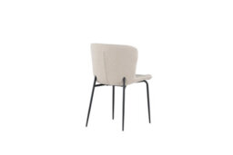 Set Of 2 Modesto Beige Boucle Dining Chairs  - D54Xw48Xh80Cm, Seat Height 48Cm - thumbnail 9