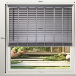 GoodHome Lone Grey Pvc Venetian Blind (W)180Cm (L)180Cm - thumbnail 6