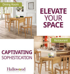 Hallowood Furniture Ledbury Light Oak Drop Leaf Dining Table With 2 Aston Chairs - thumbnail 6