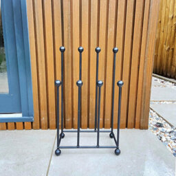 Dt Ironcraft Welly Boot Rack - 4 Pairs Wellington Boot Stand For Indoor & Outdoor - Shoe Holder & Organizer - thumbnail 4