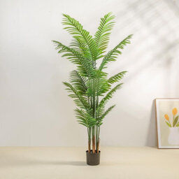Xample 160Cm Artificial Areca Palm Tall Faux Tropical Plant For Home, Office, Indoor & Outdoor Décor Realistic & Maintenance Free - thumbnail 3