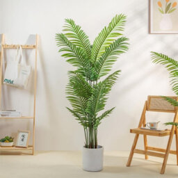 Xample 160Cm Artificial Areca Palm Tall Faux Tropical Plant For Home, Office, Indoor & Outdoor Décor Realistic & Maintenance Free - thumbnail 2