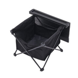 M-Black 56X41X41 Cm Portable Camping Table Folding Beach Table For Camping Hiking Outdoor Picnic Bbq - thumbnail 6