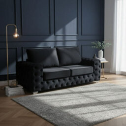 Stratus Interiors Ashley Corner Sofa Chesterfield Scatter Back - Full Back (Larger) - Doorstep Delivery Only No Assembly - 2 Seater - thumbnail 1