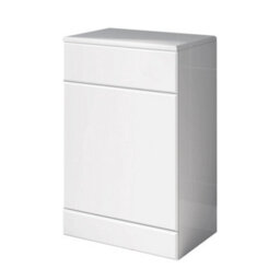 Nes Home Vincent Back To Wall White Gloss Toilet Cistern Unit W 500mm X D 330mm - thumbnail 1
