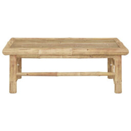 Walplus Garden Table 65X65X30 Cm Bamboo - thumbnail 2