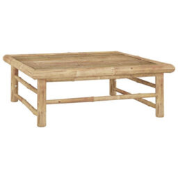 Walplus Garden Table 65X65X30 Cm Bamboo - thumbnail 1