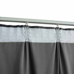 Berkfield Blackout Curtain With Hooks Velvet Anthracite 290X245 Cm - thumbnail 4