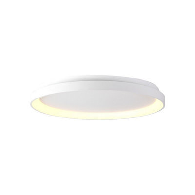Luminosa Lighting Luminosa Niseko Ring Ceiling 78Cm 58W Led, 3000K, 4700Lm, White, 3Yrs Warranty - image 1
