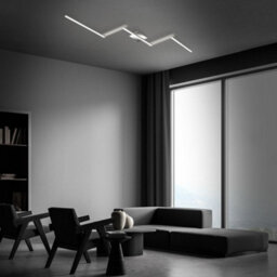 Briloner Mains-Powered Led Chrome Adjustable Ceiling Lamp - thumbnail 6