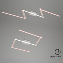 Briloner Mains-Powered Led Chrome Adjustable Ceiling Lamp - thumbnail 5