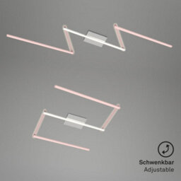 Briloner Mains-Powered Led Chrome Adjustable Ceiling Lamp - thumbnail 7