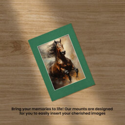 Ak Frames 16X12 Emerald Picture Mounts To Fit 12X10 Aperture Size - Mount Board Only (No Frame Included) - thumbnail 5
