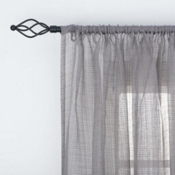 A.unique Home Small Twisted Metal Extendable Curtain Pole With Rings And Fittings (13/16mm). - thumbnail 2