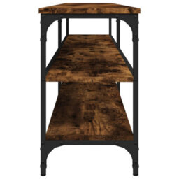 Berkfield Industrial Tv Cabinet Smoked Oak 160X30X50 Cm Engineered Wood - thumbnail 6