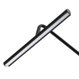 Happy Homewares Black Led Picture Light Desk Lamp With Touch Dimmer - thumbnail 3