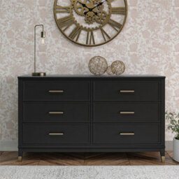 Dorel Westerleigh 6 Drawer Dresser Black - thumbnail 5
