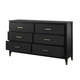 Dorel Westerleigh 6 Drawer Dresser Black - thumbnail 3