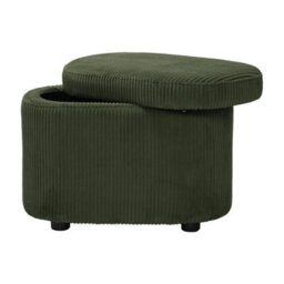 Green Storage Bench Makeup Chair Footstool Ottoman Dressing Chair Storage Box Bedroom - thumbnail 3